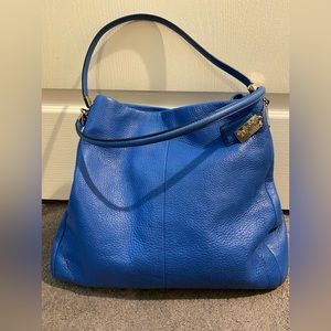 Coach Madison Blue Shoulder Bag
